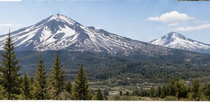 Central Oregon mountain landscape